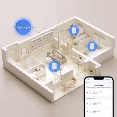 Thermostat Intelligent WiFi – Contrôle et Confort
