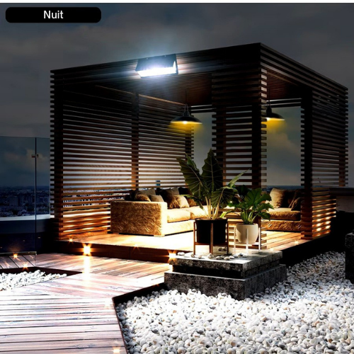 Lampe Murale de Jardin Extérieur 190LED