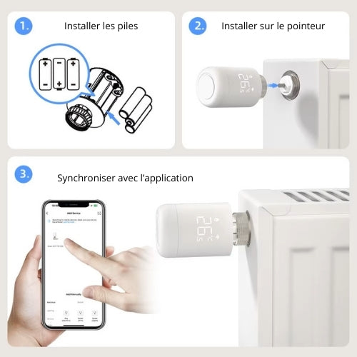 Thermostat Intelligent WiFi – Contrôle et Confort
