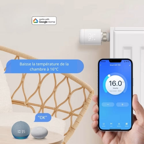 Thermostat Intelligent WiFi – Contrôle et Confort