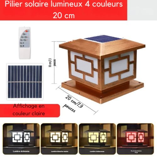 Lampe Solaire - Style Elégant Chine