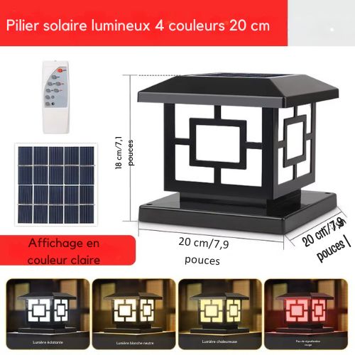 Lampe Solaire - Style Elégant Chine