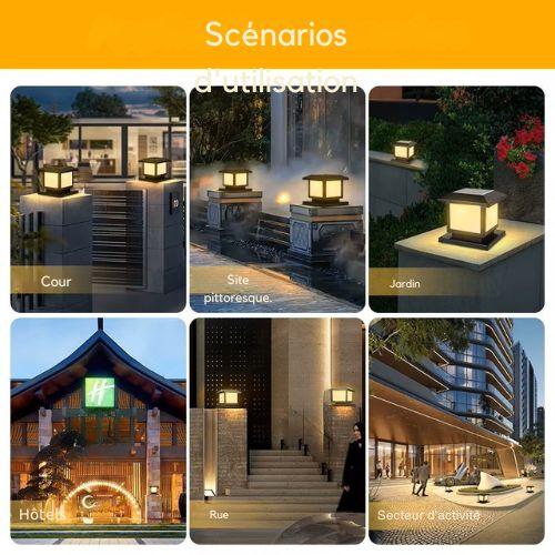 Lampe Solaire - Style Elégant Chine