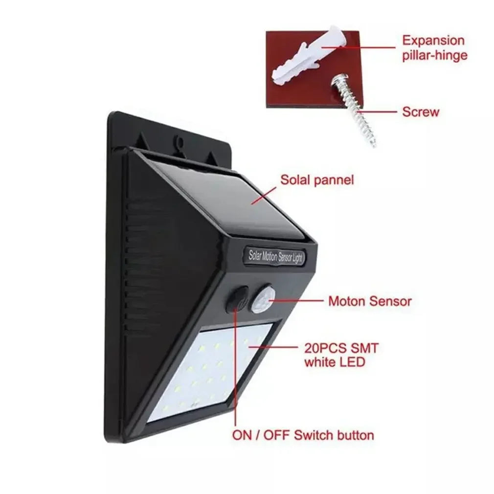 Petite Lampe Solaire d'extérieur - Étanche & Sans Fil