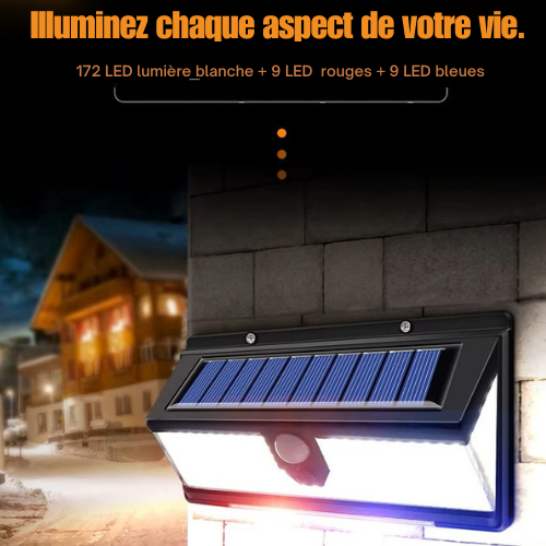 Lampe Murale de Jardin Extérieur 190LED