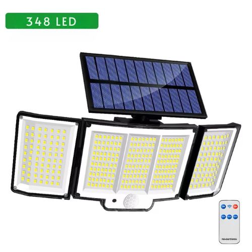 Lampe Solaire Extérieure  328 LED + 5m de câble